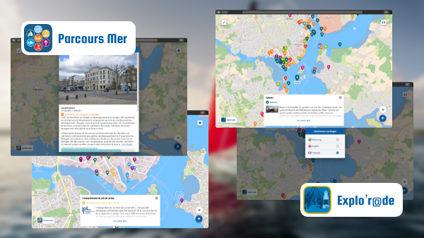 Interactive map Explo'r@de Maison de La Mer Lorient Interactive map Explo'r@de Maison de La Mer Lorient
