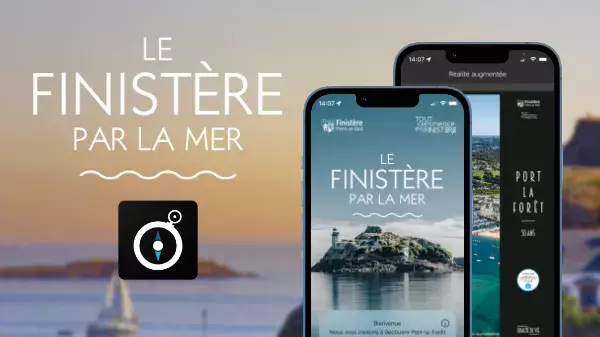 Le Finistère par la mer application Le Finistère par la mer application