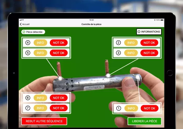 Recotracking control assistant Recotracking control assistant